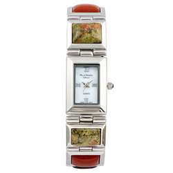 Marcel Drucker Collection Womens Genevieve Gemstone Watch   