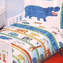 Eric Carle Savannah Toddler Comforter Set  