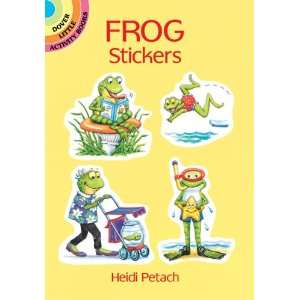 Frog Stickers (Dover Little Activity Books Stickers): Heidi Petach 