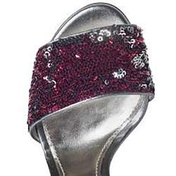 Dolce & Gabbana Womens Pink Sequin High Heels  