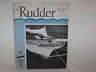 vintage rudder magazine june 1951 fc 80 pages great ads returns not 