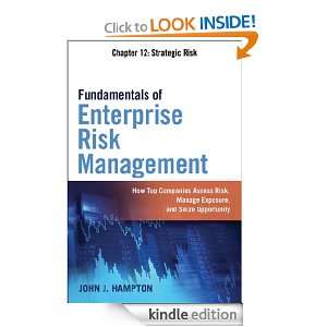 Fundamentals of Enterprise Risk Management, Chapter 12 Strategic Risk 