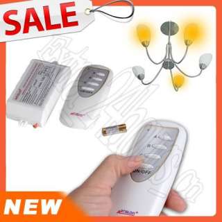 Super Mini Wireless Remote 3 Ways Light Lamp Switch 50M 220V  