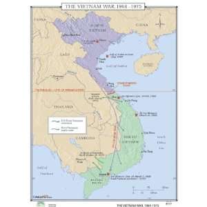  Universal Map 762550759 no.177 Vietnam War 1964 1975 