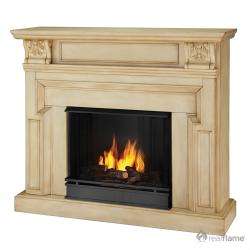 Kristine Real Flame Ventless Gel Fireplace  