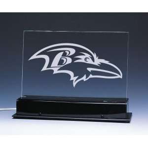  Baltimore Ravens Team Logo Edge Light: Sports & Outdoors