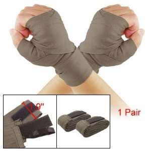  Como Kickboxing 2.5M Textured Hand Wraps Bandage Khaki 2 