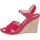 New DKNY Womens Atmore Donna Karen Ankle Wedge Strap Sandal Pump Size 