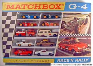 Matchbox G 4 RacenRally Set 1968  