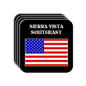 US Flag   Sierra Vista Southeast, Arizona (AZ) Set of 4 Mini Mousepad 