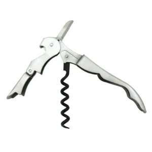 Double Jointed Stainless Steel Wine Corkscrew:  Kitchen 