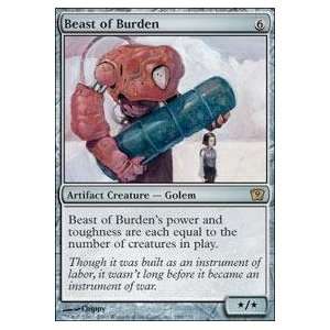   Magic the Gathering   Beast of Burden   Ninth Edition Toys & Games