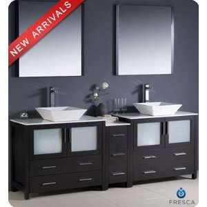    VSL Torino 84 Inch Modern Bathroom Vanity W/ T