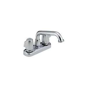  DELTA 2121 Classic Two Handle Laundry Faucet Chrome: Home 