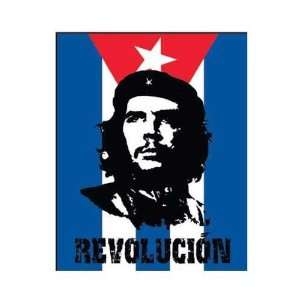  Che Guevara (Flag) Poster Print