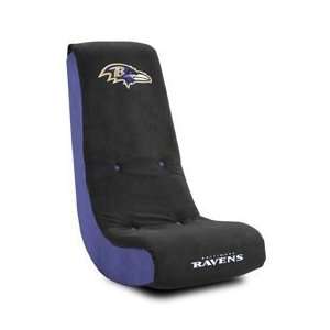  Baltimore Ravens Team Logo Video Chair: Sports & Outdoors