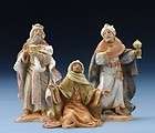 fontanini nativity three kings 3 pc set 5 scale 71187