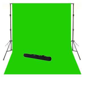 10x24 CHROMAKEY GREEN SCREEN BACKGROUND SUPPORT STANDS  