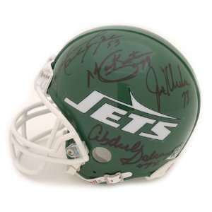  New York Jets Auto (sack Exchange) Mini Helmet Sports 