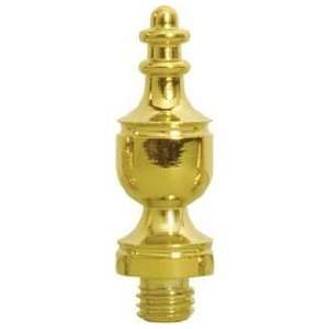   Solid Brass Specialty Urn Tip Cabinet Hinge Finials