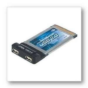 Aten Technologies PU202 2 Port 480Mbps Card Bus USB 2.0 