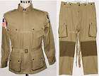 82 Div. Original WW11 Uniform Allied Airborne Army Jacket & Trousers w 