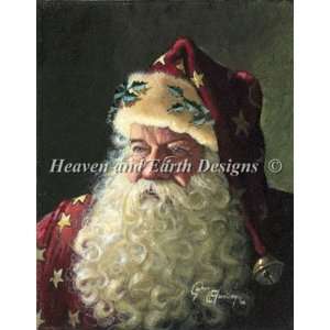   of Father Christmas   Cross Stitch Pattern Arts, Crafts & Sewing