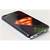 Classical Superman Black S Symbol Hard Back Skin Case Cover for iPhone 