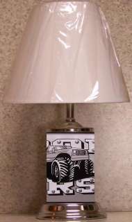 Table Lamp vehicle Iron Horse Monster Truck NEW with shade  