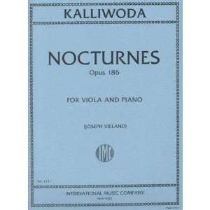Kalliwoda J.W. Six Nocturnes, Op. 186 Viola and Piano   edited by 