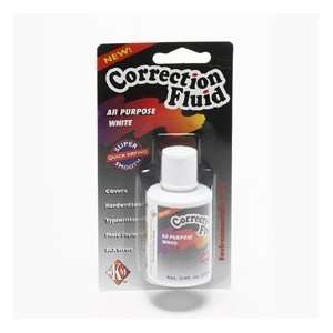  White Out Correction Fluid (Pack of 12)