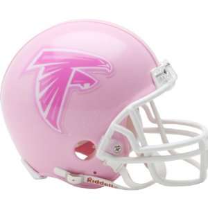 Riddell Atlanta Falcons Pink Replica Mini Helmet:  Sports 