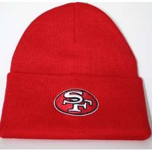  San Francisco 49ers Retro Throwback Logo Cuffed Knit Hat 