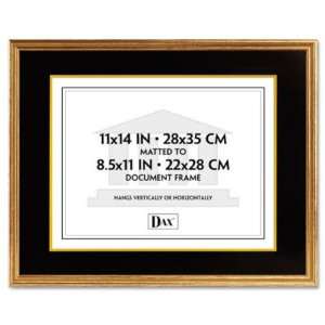  Hardwood Document/Certificate Frame with Mat   11 x 14 