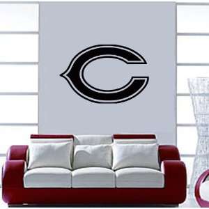 Chicago Bears NFL Wall / Auto Art Vinyl Decal Stickers / 16 X 10.8