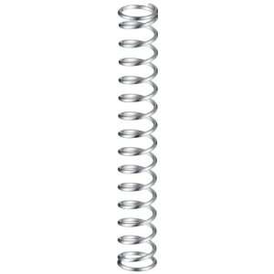 Compression Spring, 302 Stainless Steel, Inch, 0.088 OD, 0.01 Wire 