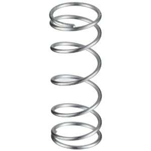 Stainless Steel 302 Compression Spring, 0.3 OD x 0.022 Wire Size x 0 
