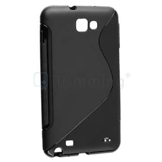 NEW Black Soft TPU Gel Case Cover for Samsung Galaxy Note LTE SGH i717 