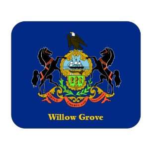  US State Flag   Willow Grove, Pennsylvania (PA) Mouse Pad 