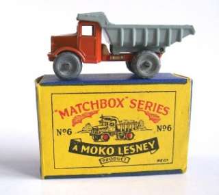 MATCHBOX MOKO LESNEY 6a QUARRY TRUCK, 1955, RARE  