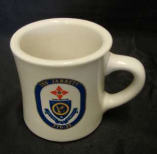    Art USS Jarrett FFG 33 United States Navy Ship Coffee Cup Mug  