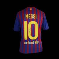 Leo Messi Signed Barcelona 2011 12 Home Shirt  