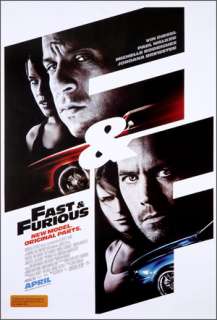Fast and Furious 5 Movie Poster