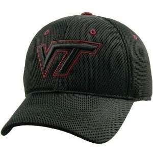   World Virginia Tech Hokies Black Roll Out 1 Fit Hat: Sports & Outdoors
