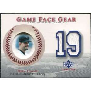    2003 Upper Deck Game Face Gear #ML Mike Lowell Sports Collectibles