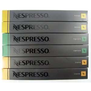  60 Nespresso Capsules Mixed Flavors New Mixed6 Kitchen 