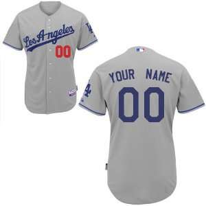 : Personalized Los Angeles Dodgers Any Name and Number Grey 2011 MLB 