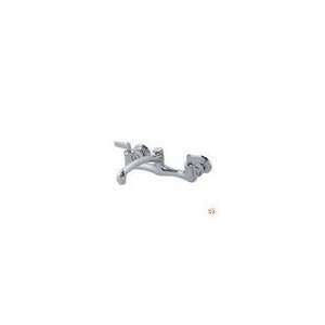 Clearwater K 7853 CP Wall Mount Sink Supply Faucet, 8 Spout, Cr: Home 