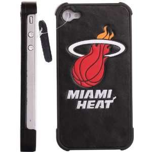    Miami Heat Leather Case for iPhone 4 / iPhone 4S: Everything Else