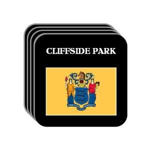 US State Flag   CLIFFSIDE PARK, New Jersey (NJ) Set of 4 Mini Mousepad 